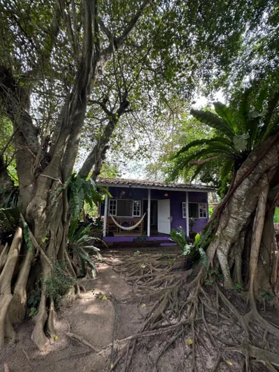 Familiekamer met uitzicht op de tuin — Colorful Hut